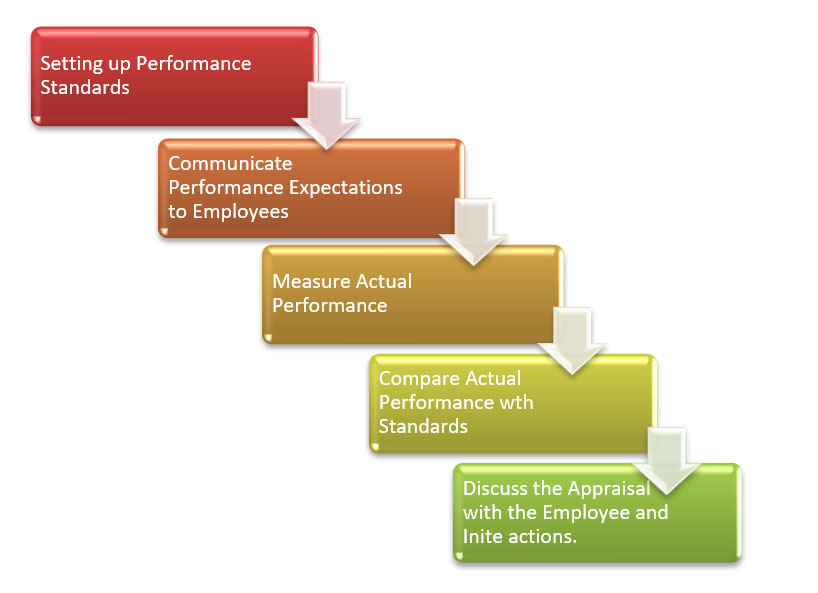 Steps involved in Performance Appraisal Process