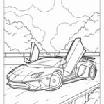 Adult Car Coloring Pages