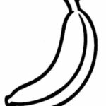 Banana Coloring Pages