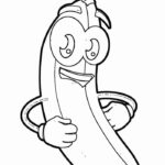 Banana Coloring Pages